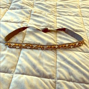 Anthropologie Beaded Belt